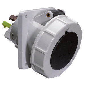 Bals Elektrotech - CEE-Anbausteckdose (IEC 60309) Anbausteckdose geneigt 16A 12930 4p 500V 7h IP67