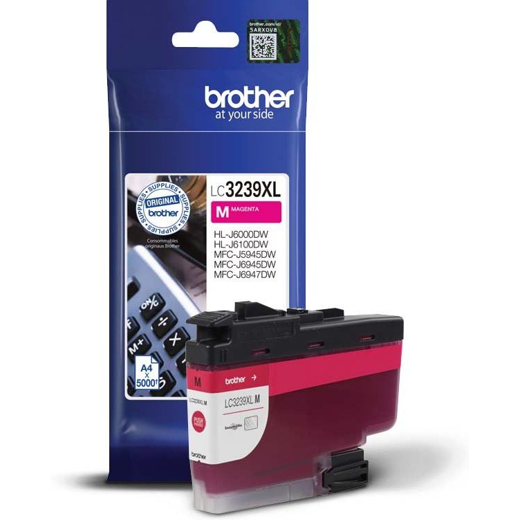 Brother - Verbrauchsmaterial für Telefax/Drucker/MFC Tintenpatrone LC-3239XLM magenta
