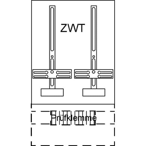 Striebel&John - Zählerfeld Meßplatte KF421 verdr. 1/2 Kreuze