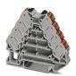Phoenix Contact - Durchgangs-Reihenklemme Potenzialverteiler PTRV 4-PV /RD − 10 Stück