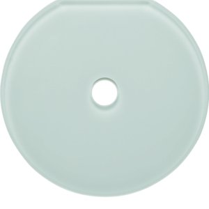 Berker - Abdeckrahmen Glas-Endplatte Schalter 109409 Serie Glas pws − 1 Stück by Berker
