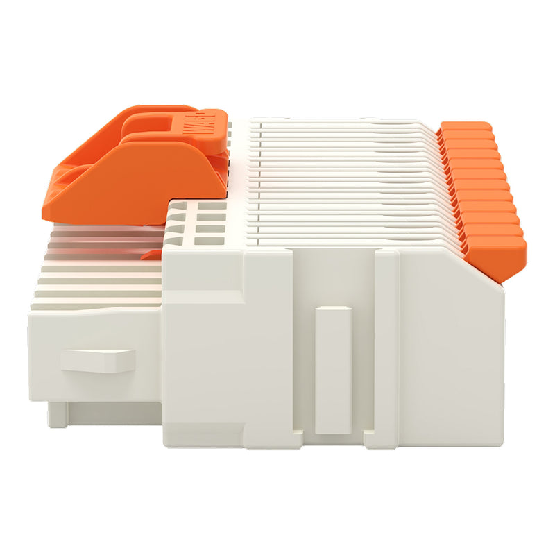 WAGO - Kabelsteckverbinder für Leiterplattensteckverbinder 1-Leiter-Federleiste,Hebel 27341112329000336000 PushinCAGECLAMP,lgr − 25 Stück