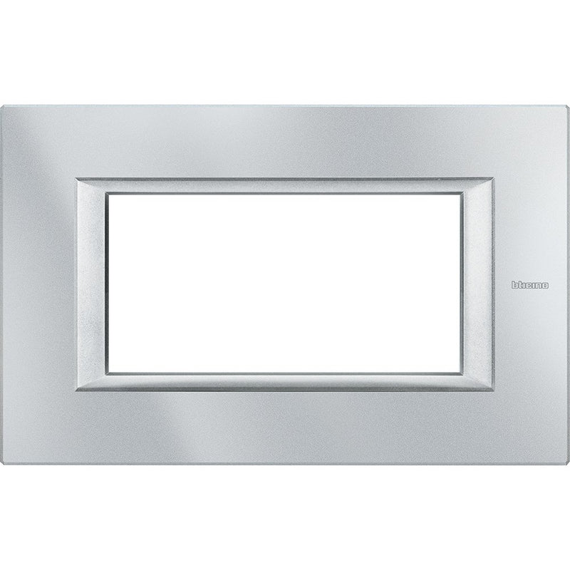 Legrand (BT) - Abdeckrahmen Axolute Rahmen 4-Modul HA4804HC alu grau
