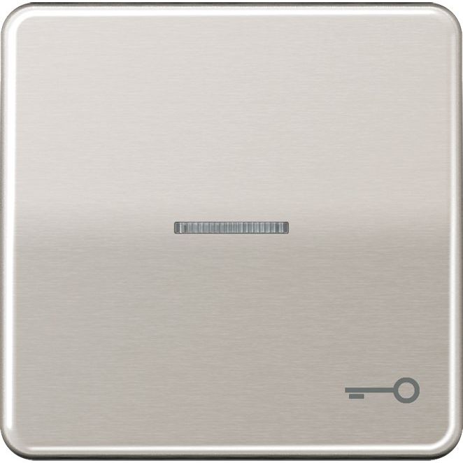 Jung - Abdeckung/Bedienelement für Installationsschalterprogramme Wippe Sym.TÜR/Lichtl.pla CD 590 KO5T PT für beleuchtb.Taster