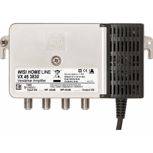 Wisi - BK-Verstärker Hausanschluss-Verstärker VX45D3830 38dB − 1 Stück by Wisi
