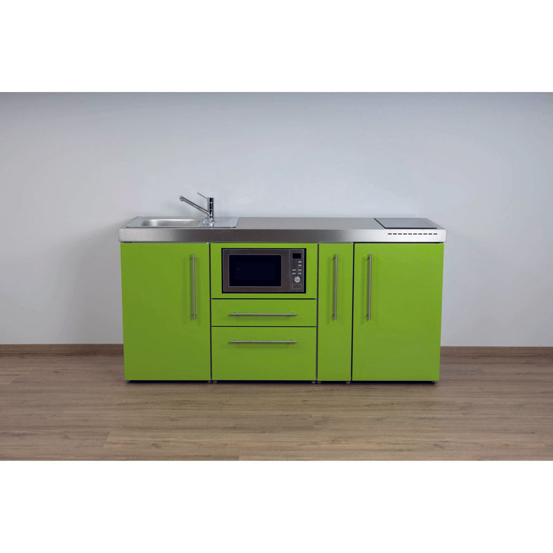 Stengel - Mini-Küche Miniküche Premiumline MPMGA180AMWGKFrBl2Sn Grüner Apfel
