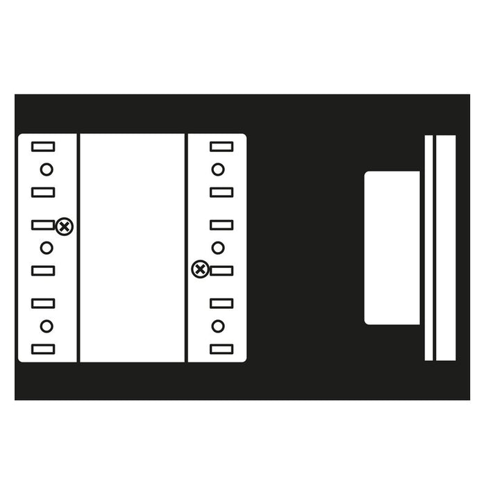 Jung - Funktionsmodul für Türkommunikation Tastmodul SI TM LS 5093 Universal  − 1 Stück
