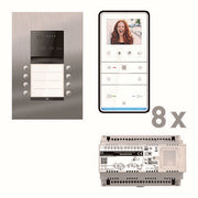 TCS Tür Control - Türsprech-Set video:pack AVU600208 PVUF082/001 IVW6511 8WE UP