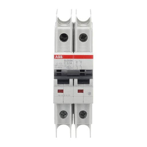 ABB Stotz S&J - Leitungsschutzschalter Sicherungsautomat SU202M-C32 10kA, 32A, 2P