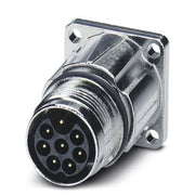 Phoenix Contact - Rundsteckverbinder, feldkonfektionierbar (Industriesteckverbinder) Gerätesteckverbinder ST-8EP1N8AWQ00S Vorderwand