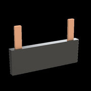 Striebel&John - Montagezubehör (Schaltschrank) Verbindungsbrücke ZK10P10 für Klemmenblock