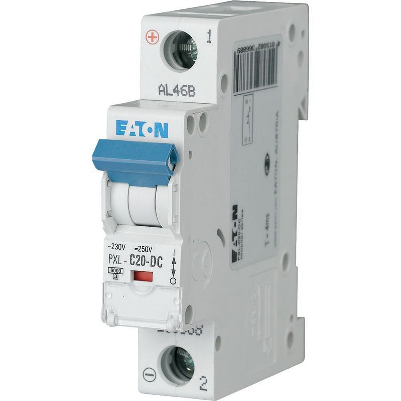 Eaton - Leitungsschutzschalter Leitungsschutzschalter PXL-C20-DC 20A,1p,Steckkl.C, DC