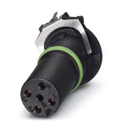 Phoenix Contact - Rundsteckverbinder, feldkonfektionierbar (Industriesteckverbinder) Einbausteckverbinder SACC-CI-M12F#1457623 − 100 Stück