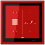 Jung - Bussystem-Mehrfach Bediengerät KNX Raumcontroller LC 459 D1 S 227 rouge vermillon 31