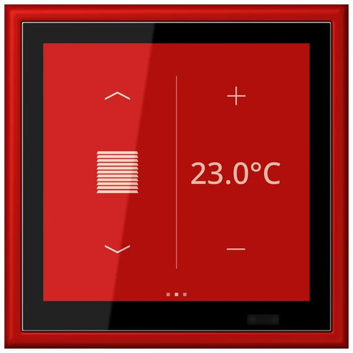 Jung - Bussystem-Mehrfach Bediengerät KNX Raumcontroller LC 459 D1 S 227 rouge vermillon 31