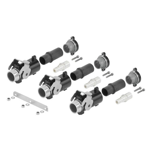 Weidmüller - Modularer Steckverbinder (Industriesteckverbinder) Steckverbinder HighPower HDC HP550 KIT 3M185 IP68 verriegelt
