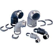 ABB Stotz-Kontakt - Kunststoff-Wellschlauch-Verschraubung Anschlußarmatur 90Gr. NVBV-M207-10 Bogenwinkel,metrisch − 50 Stück