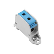 Weidmüller - Durchgangs-Reihenklemme Potentialverteilerklemme WPD 130 1X50/1X50 BL 50, 120A, Pole: 1 − 9 Stück