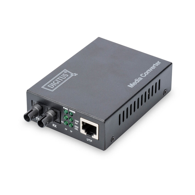 DIGITUS - Media Konverter Gigabit Medienkonverter DN-82110-1 RJ45/ST