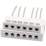 EFB-Elektronik - Kommunikationsanschlussdose Kupfer Industrie Keystone Verteilerbox ET-25174.1 Aufputz 6/12 Port