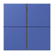 Jung - Abdeckung/Bedienelement für Installationsschalterprogramme Tastensatz 4fach LC 404 TSA 206 bleu outremer 31