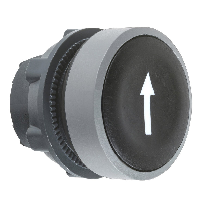 Schneider Electric - Frontelement für Drucktaster Drucktaster, Front ZB5AA335C0 sw, 22mm, in grau