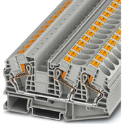 Phoenix Contact - Durchgangs-Reihenklemme Durchgangsklemme PT 16-TWIN N BU 0,5-25qmm, AWG 20-4