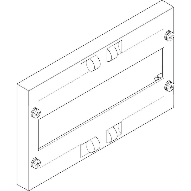 ABN - Abdeckung für Verteilerfeld Abdeckplatte FAO11N10 (VE10) 250x150mm 1FB/1RE