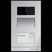 Busch-Jaeger - Türstation für Türkommunikation Außenstation Video Mini AP H81316P1-A-03 1-fach
