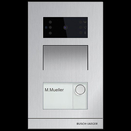 Busch-Jaeger - Türstation für Türkommunikation Außenstation Video Mini AP H81316P1-A-03 1-fach