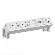Bachmann - Multi-Tischsteckdose Tischsteckdose 9.023.231 DESK2 ws 2xUK