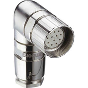 Belden - Rundsteckverbinder, feldkonfektionierbar (Industriesteckverbinder) Steckverbinder RKCW 120/13,5 f.Aktor − 2 Stück