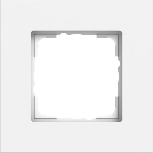 Gira - Abdeckrahmen Abdeckrahmen 1-fach 0211407 Alu.Reinweiß(lack.) − 1 Stück by Gira
