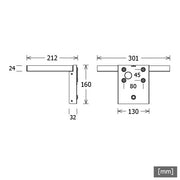 LTS Licht&Leuchten - Decken-/Wandleuchte LED-Wandleuchte LUZW31105.830.ASDAws 830, DALI, ws