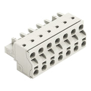 WAGO - Kabelsteckverbinder für Leiterplattensteckverbinder 2-Leiter-Federleiste 721-2207/026-000 CAGECLAMP,2,5mm²,lgr − 50 Stück