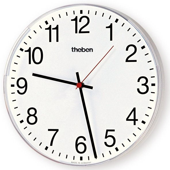 Theben - Uhr Wanduhr, einseitig OSIRIA 220 AR-EIB arabische Zahlen