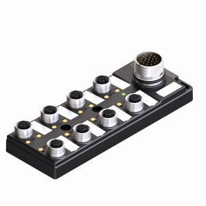 Turck - Passiver Sensor-/Aktor-Verteiler (mit Leitung) Verteiler passiv TB-8M12-4P2-CS12T M12x1-8fach − 1 Stück