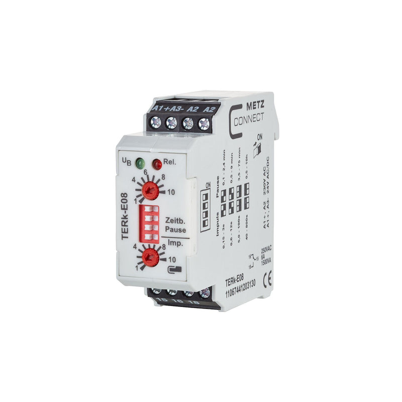 Metz Connect - Zeitrelais TERk-E08 P 10H 230AC/24UC, 1W