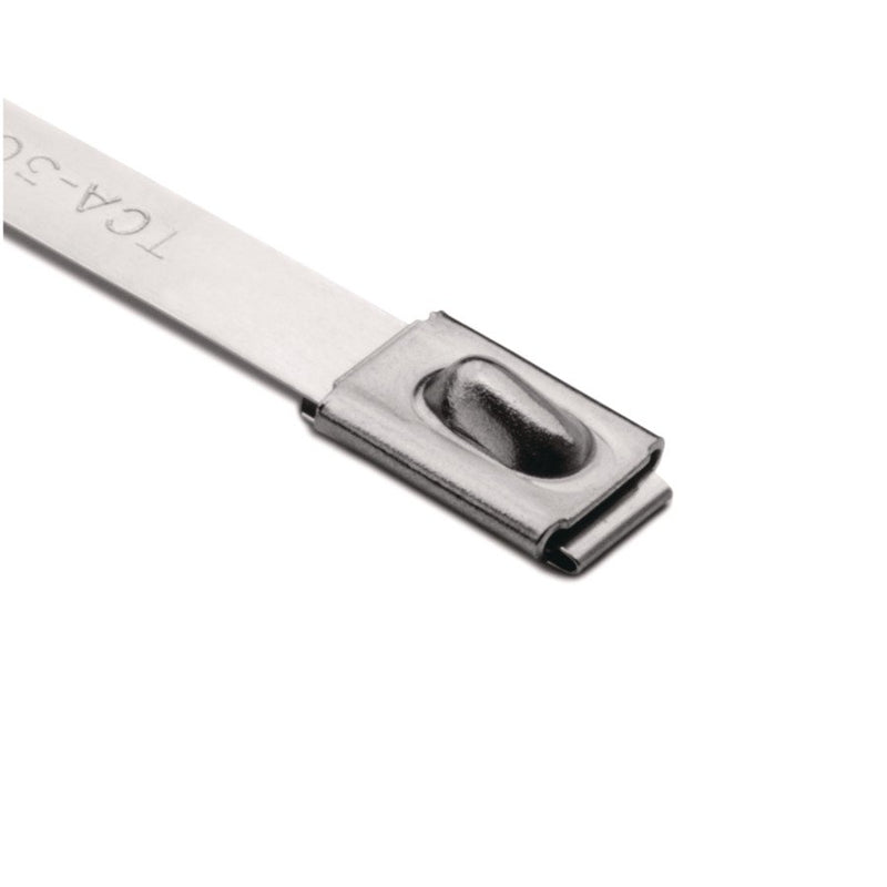 HellermannTyton - Kabelbinder MBT14HS 7,9x362 edelstahl − 50 Stück