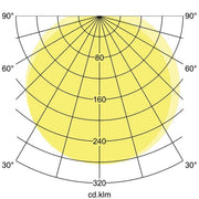Brumberg Leuchten - Decken-/Wandleuchte LED-Feuchtraumleuchte 78011114 580mm 4000K