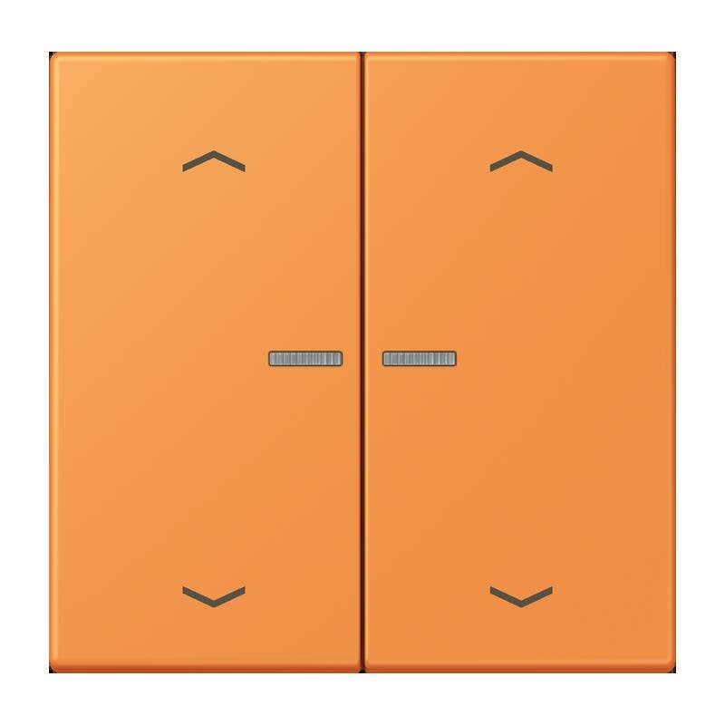 Jung - Bedienelement intelligent Taster mit Pfeilsymbolen BT LC 17102 P 225 orange clair