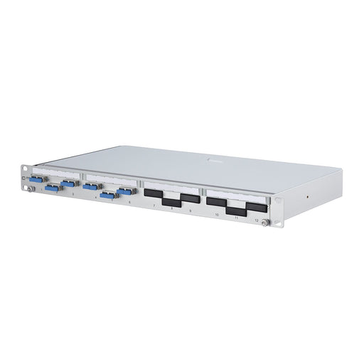 Metz Connect - Patchpanel LWL LWL-Patchfeld OpDAT PA 150229D206-E 6xSC-D OS2 bestückt