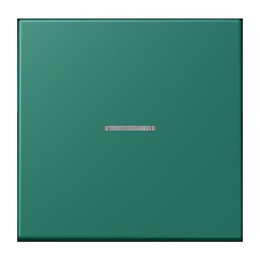 Jung - Abdeckung/Bedienelement für Installationsschalterprogramme Wippe mit Lichtleiter LC 101 KO5 216 vert anglais