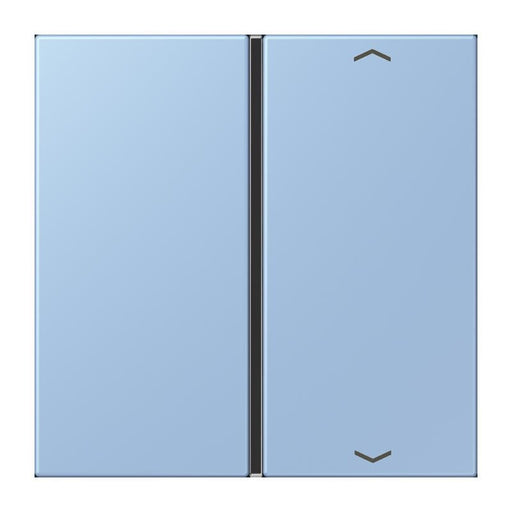 Jung - Abdeckung/Bedienelement für Installationsschalterprogramme Taste 1fach m. Pfeilsymb. LC 401 TSAP 207 outremer moyen