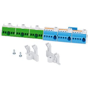 Hensel - Ein- und mehrpolige Klemmenleiste PE-Klemme/N-Trennklemme KV FC 12 NT − 1 Stück by Hensel
