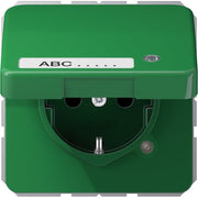 Jung - Steckdose SCHUKO-Steckdose 16A 250V CD 1520 NAKLKO GN m.Berührungsschutz