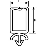HellermannTyton - Befestigungsschelle für Kabel/Rohre Kabelhalter WPC10 − 500 Stück
