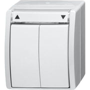 Busch-Jaeger - Jalousieschalter/-taster Jalousieschalter 2601/4 W-54