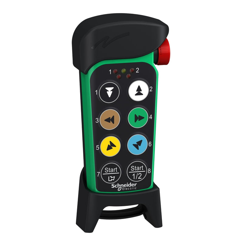 Schneider Electric - Zubehör/Ersatzteile für Befehlsgeräte Sender eXLhoist Compact ZART8LS inkl.Batterieadapter