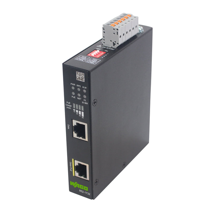 WAGO - PoE-Injektor/-Splitter Industrial PoE Injector 852-1732 − 1 Stück